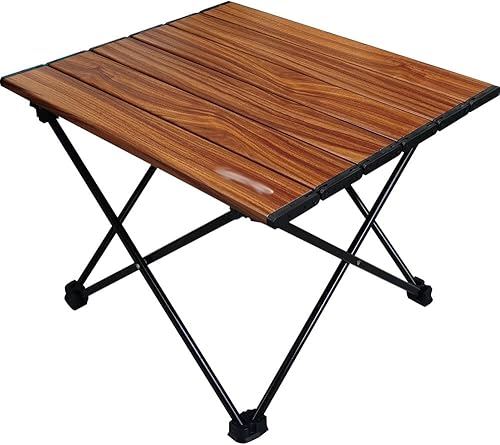 ZSEDP - Mini mesa plegable portátil ultraligera con aleación de aluminio para campamento pesca viajes y senderismo