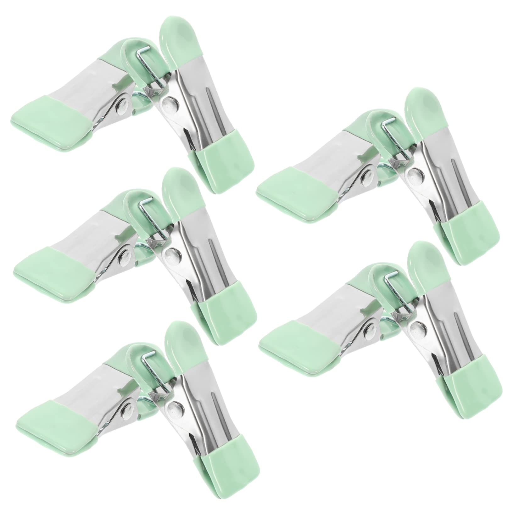 Alipis 3 Set Di Mollette in Metallo Antivento Per Appendere Pantaloni Gonne Trapunte Asciugamani in Acciaio Inox 10 Pezzi*3