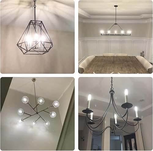 Miniatura 2 de Generic Bombilla LED regulable T6 E12, 3000 K, blanco suave, 2 vatios (equivalente a 25 W), 200 lm, base de candelabro pequeño, bombillas tubulares