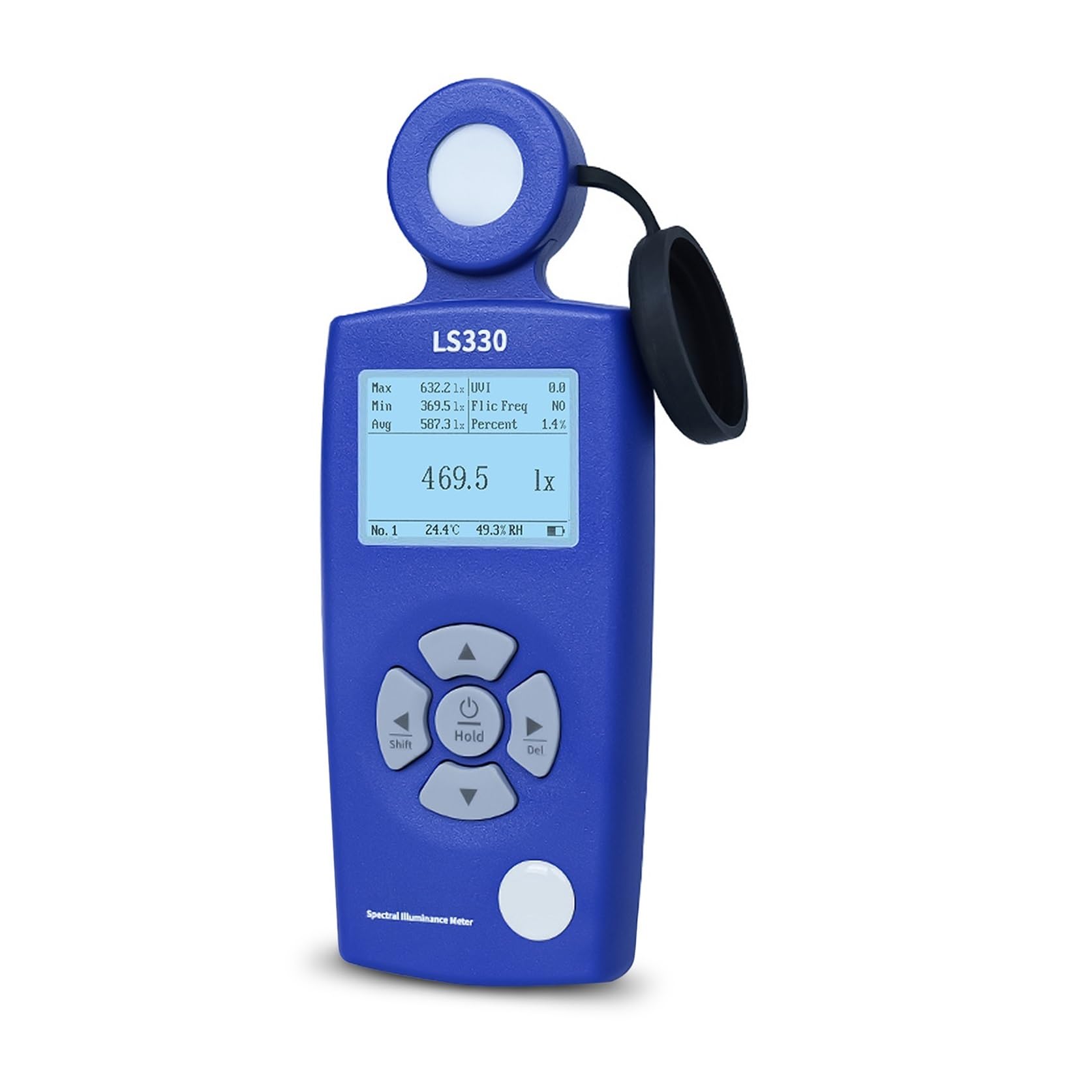 Espectrofotómetro, Medidor De Iluminancia Rango Súper Grande, 0-1000000 Lx/Fc, Probador Temperatura Color, Lúmenes Digital, For Inspección Iluminación