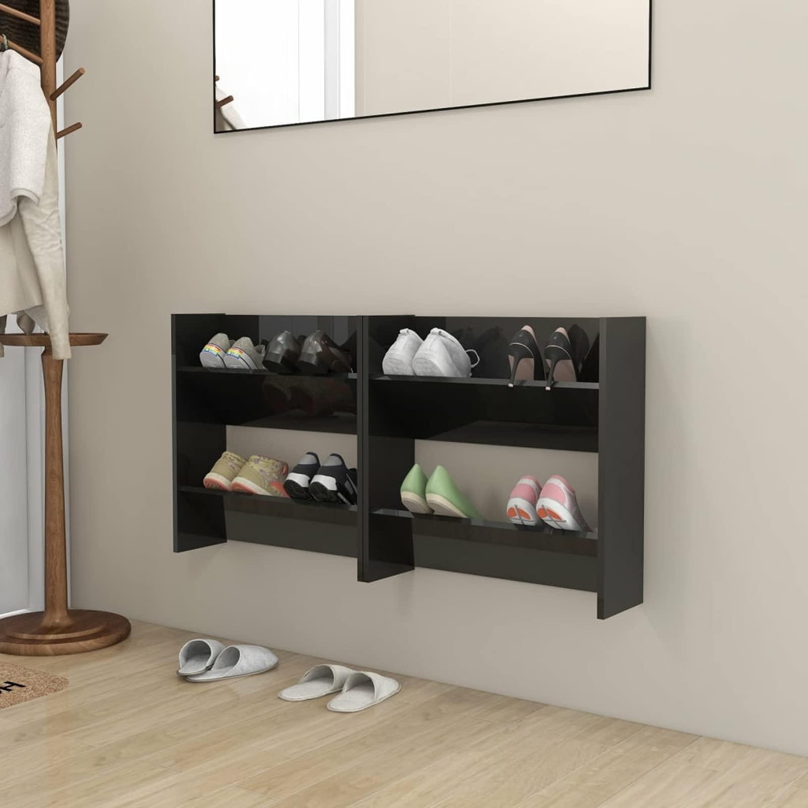 Susany Wall Shoe Cabinets Shoe Rack Shoe Storage Cabinet Shoe - Main Image
