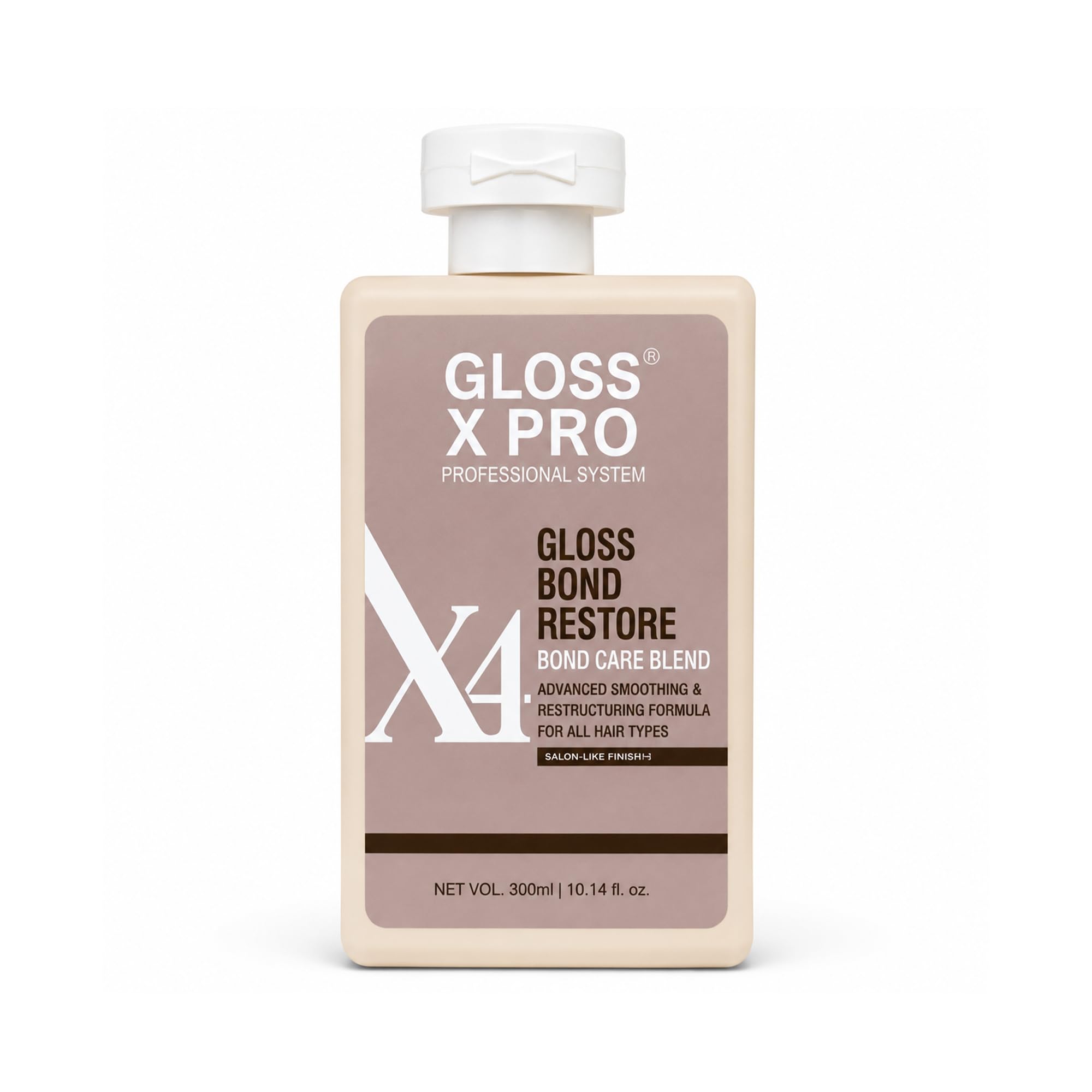 GLOSS X PRO Gloss Bond Restore Hair Mask 300 ml | Intensive Bond Repair Hair Mask for Dry, Damaged & Chemically Treated Hair | Repairs Hair Bonds, Deep Hydration, Anti-Frizz, Smooth & Shiny Hair | Salon Professional Formula | For All Hair Types-image-26