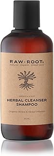 RAW ROOTs Herbal Cleanser 215ml - Herbal Essence Shampoo für Dreadlocks und natürliches und fettiges Haar - Shampoo ohne s...