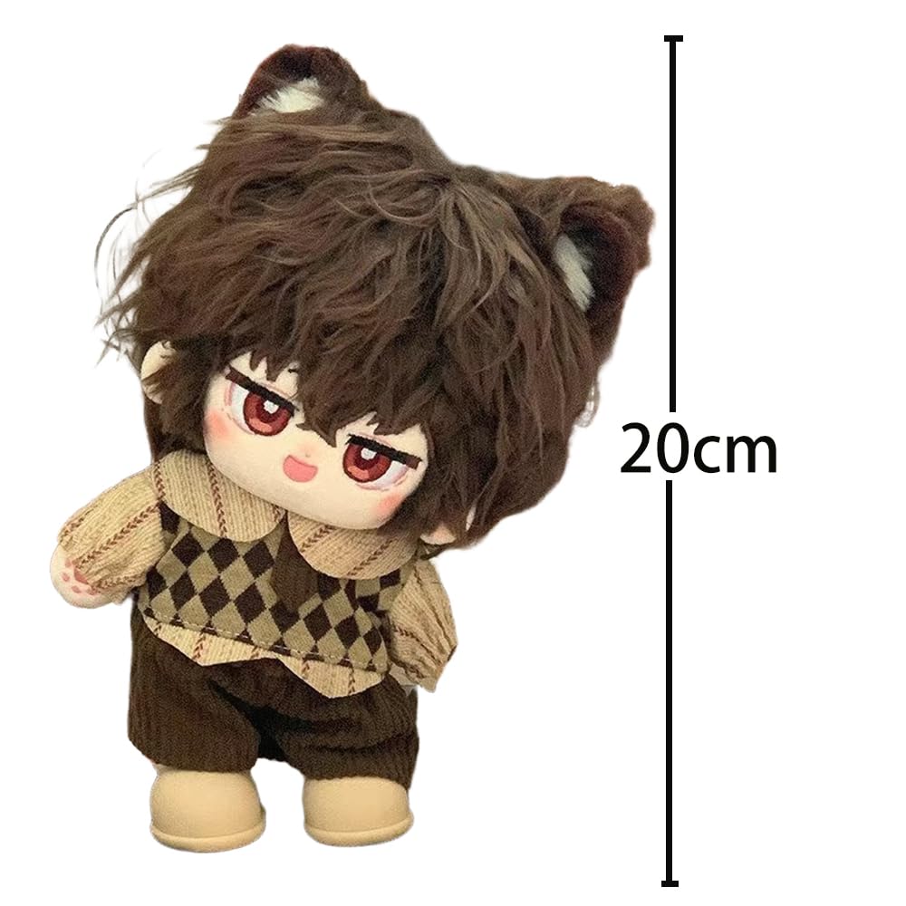 Zhongkaihua Nakahara Chuuya Dazai Osamu Plüsch-Figuren, weich gefüllt, Anime-Charakter, niedliches Cartoon-Wurfkissen, 20 cm, für Anlässe, Heimdekoration, Geschenke