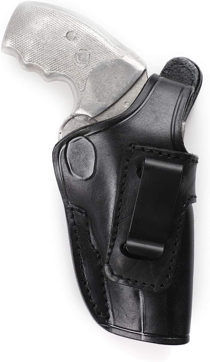Pusat Holster Premium Leather IWB and OWB Belt Holster 2 inch 357 MAG for Revolver EAA Windicator Right-Left Hand
