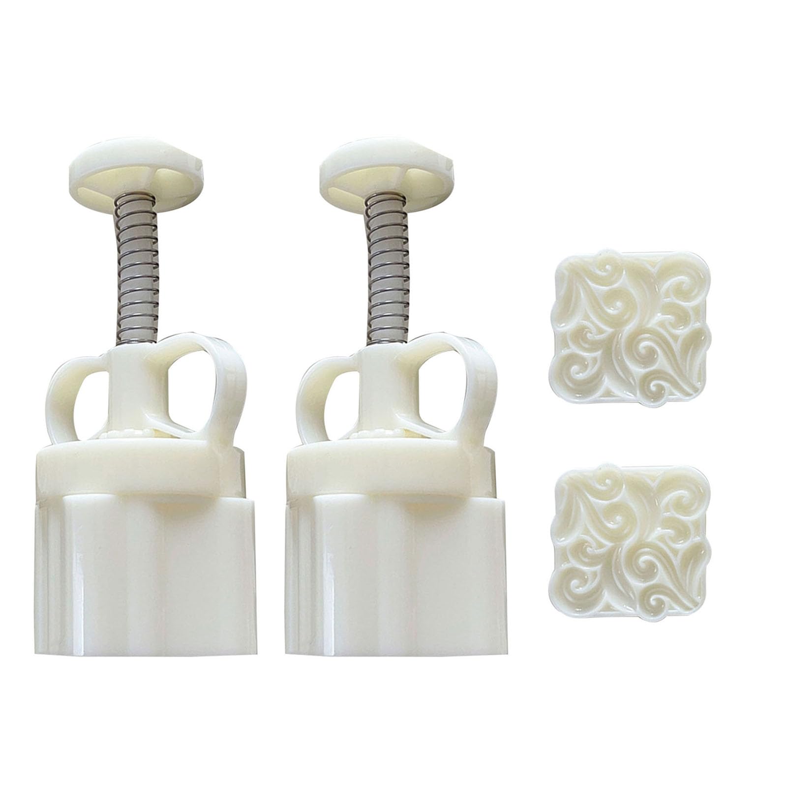 YWLUUOO Cookie Stamps Square Vine Mold Hand-Pressure Cake Makers Pastry Baking Tool for MidAutumn Festival Cake Makers Gift