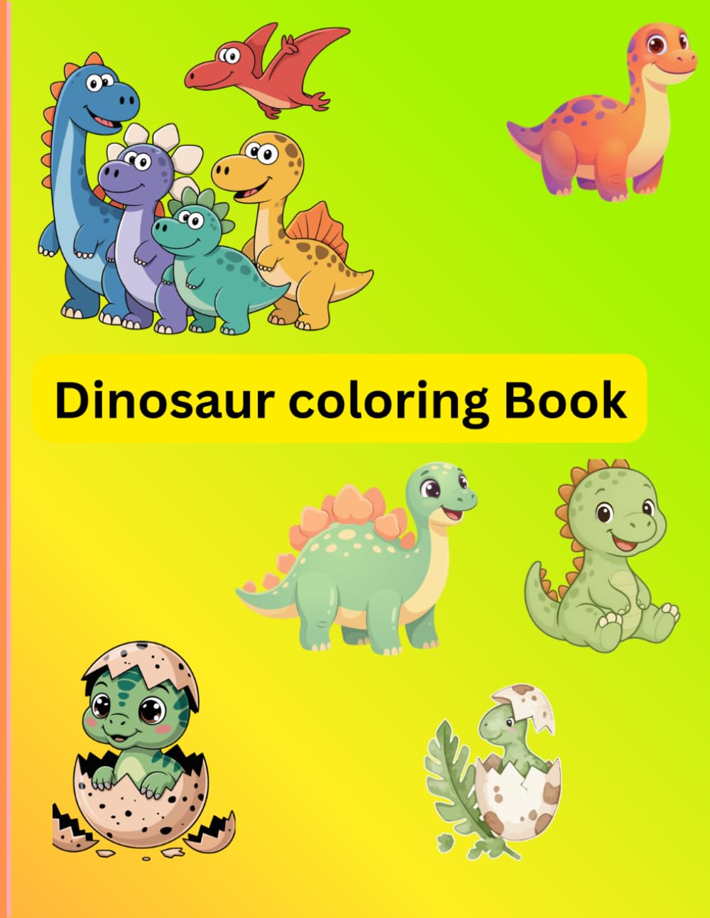 Dinosaur coloring book (Dinosaur coloring book adventures series)
