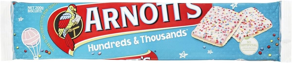 - Arnott's Hundreds and Thousands 200g