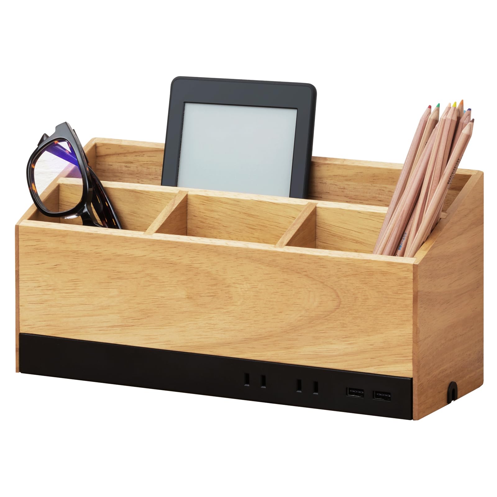 Amazon｜トップランド TOPLAND ペンスタンド ペン立て USB充電付き