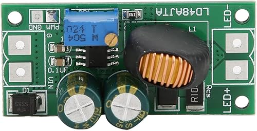 Miniatura 8 de 72W DC 6-50V 1-3A LED Módulo de controlador, LD48AJTA Controlador LED ajustable de corriente de alto rendimiento PWM Regulador Convertidor de