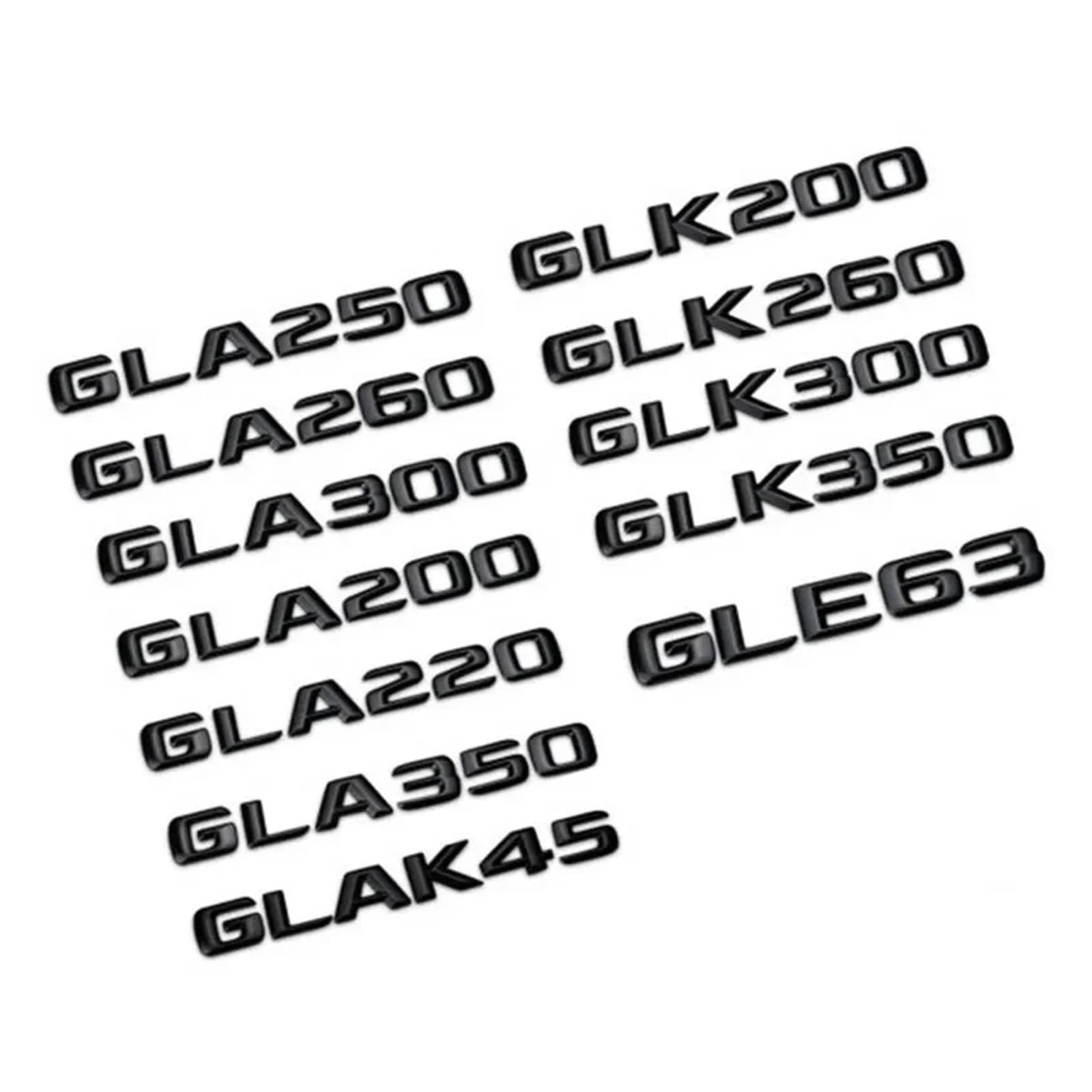 Pegatina 3D ABS CDI Para Maletero De Mercedes - Compatible Con B180, E260, C200, GLK, ML, Color Cromo