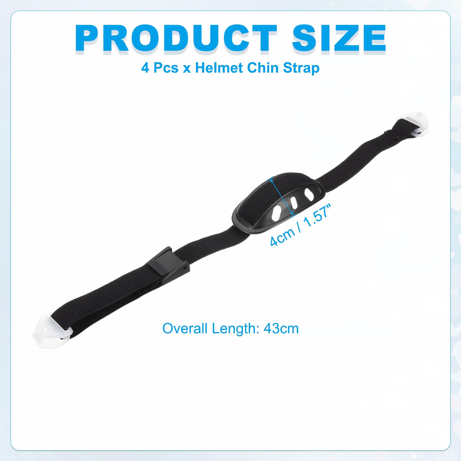 PATIKIL 16.93 Inch Hat Chin Strap - Image 2