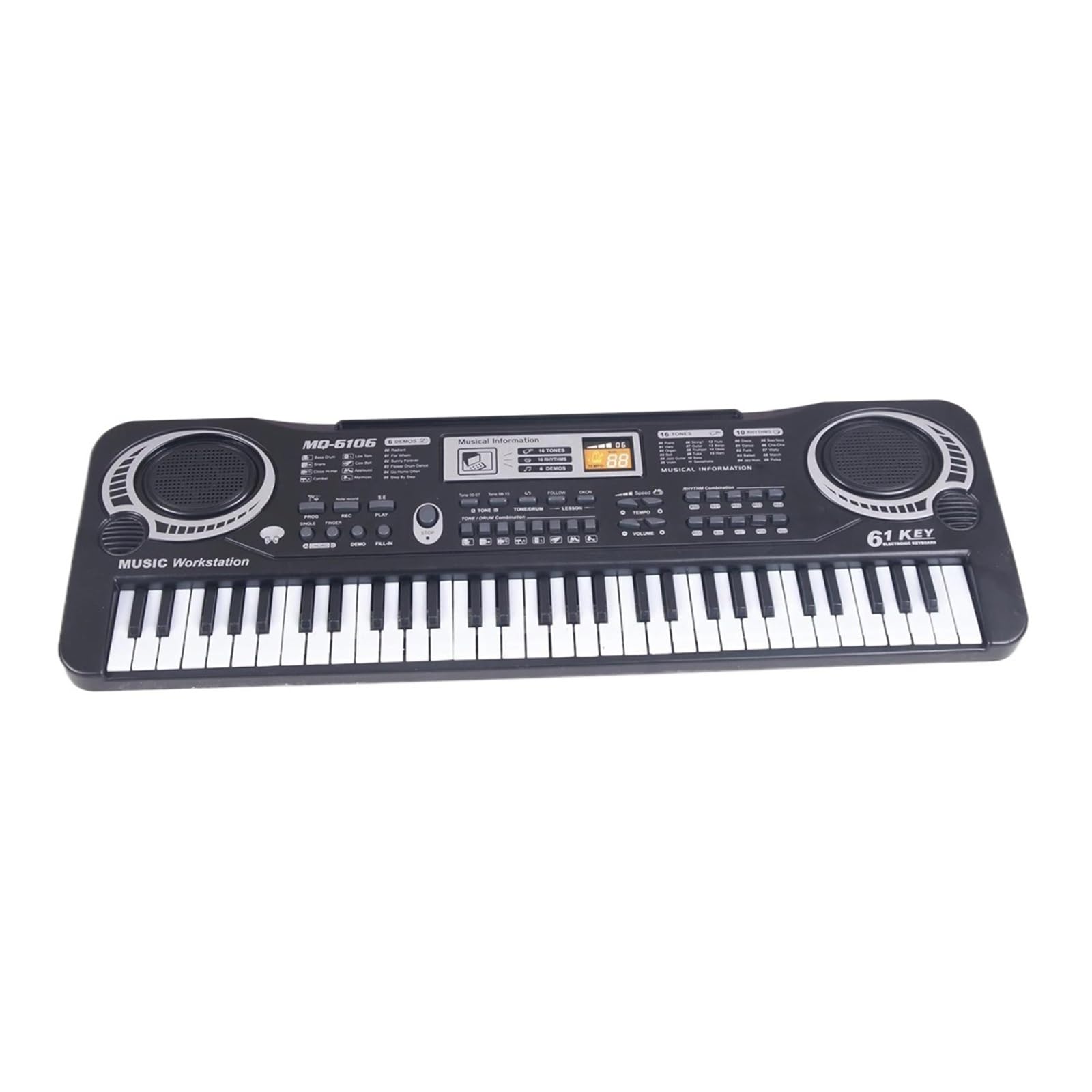 Elektroniczny Instrument Fortepianowy 61 Klawiszy Cyfrowy Elektroniczny Fortepian Instrument Muzyczny Początkujący Dorosły Profesjonalny Występ