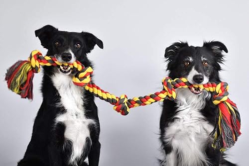 Vista 29 de Mammoth Soga, Mordisco de algodón para tironear con 3 nudos, S