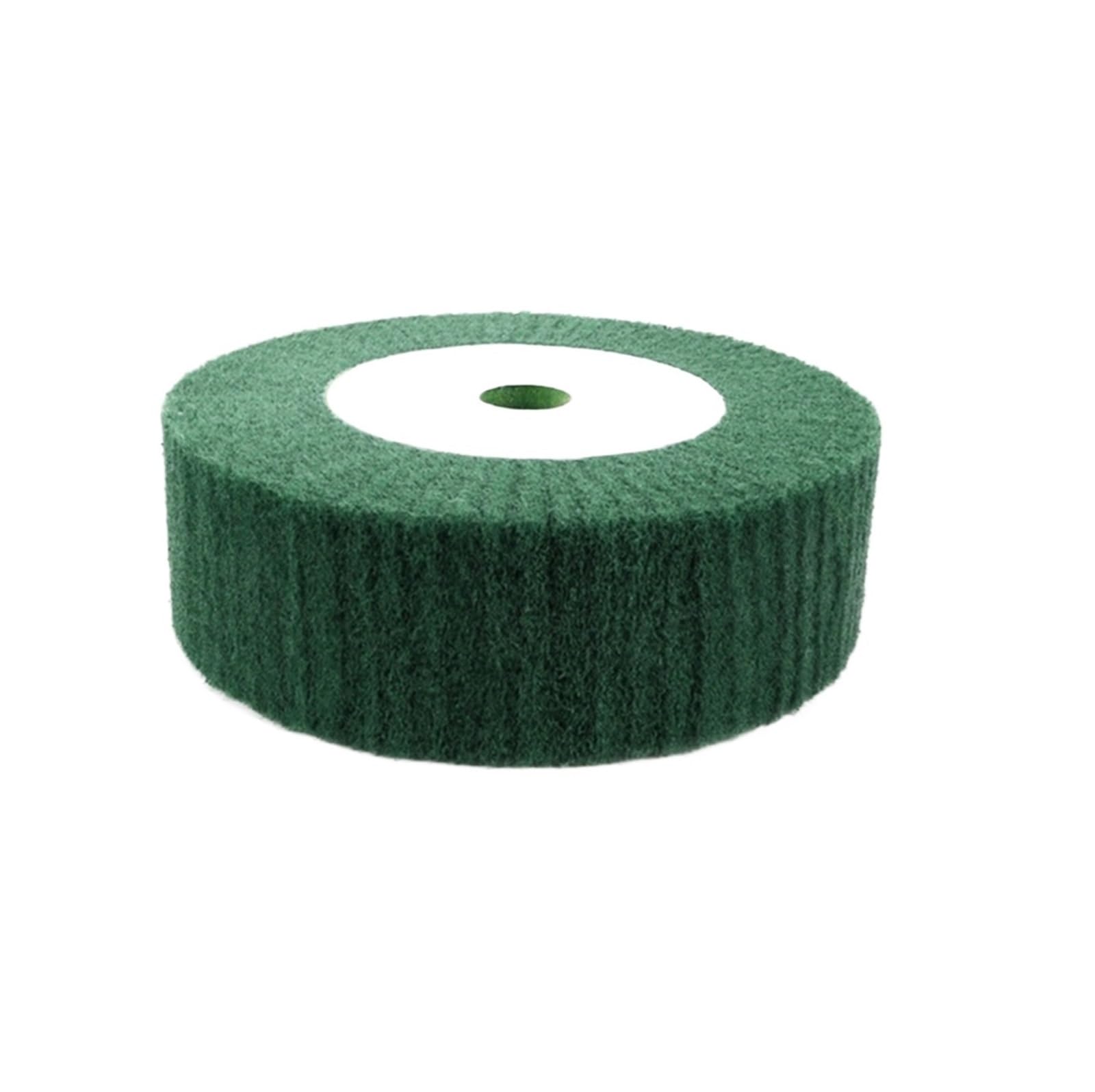 Tarcze polerskie z filcu wełnianego Bench Grinder Buffing Wheel Nylon Flap Non-Woven Disc Angle Grinder Multicolor 6-8 Inch(200mm Green)