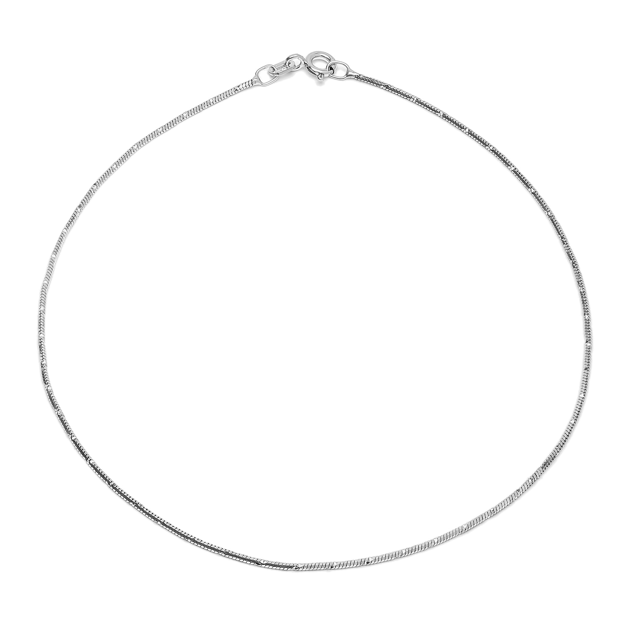 ZAVYA 925 Sterling Silver Modest Minimal Rhodium Plating Chain Anklet (Single) | | Gift for Women & Girls | With Certificate of Authenticity & 925 Stamp (B0BCC6FK9B) Amazon Price History, Amazon Price Tracker