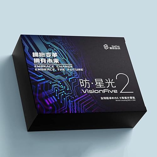 Miniatura 4 de VisionFive2 RISC-V AI Computadora de placa única basada en JH7110 SoC Quad-core 64bit Procesador 3D GPU a bordo LPDDR4 8GB RAM WiFi y HDMI para