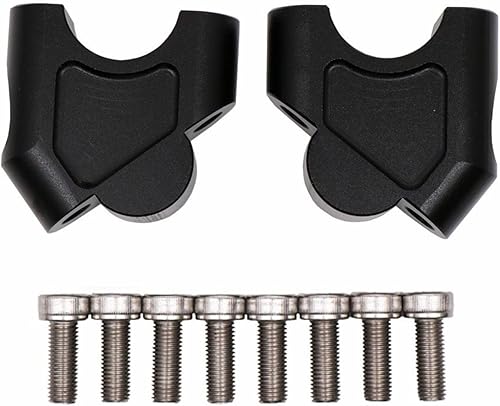 Miniatura 2 de Abrazadera de manillar de motocicleta para Benelli TRK502 TRK 502 2016-2017 Accesorios de motocicleta CNC Aluminio Manillar Abrazadera elevada