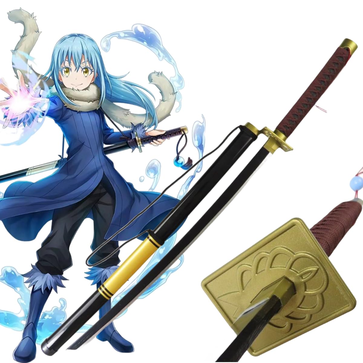 Amazon.co.jp: 転生したらスライムだった件 コスプレ道具 リムル