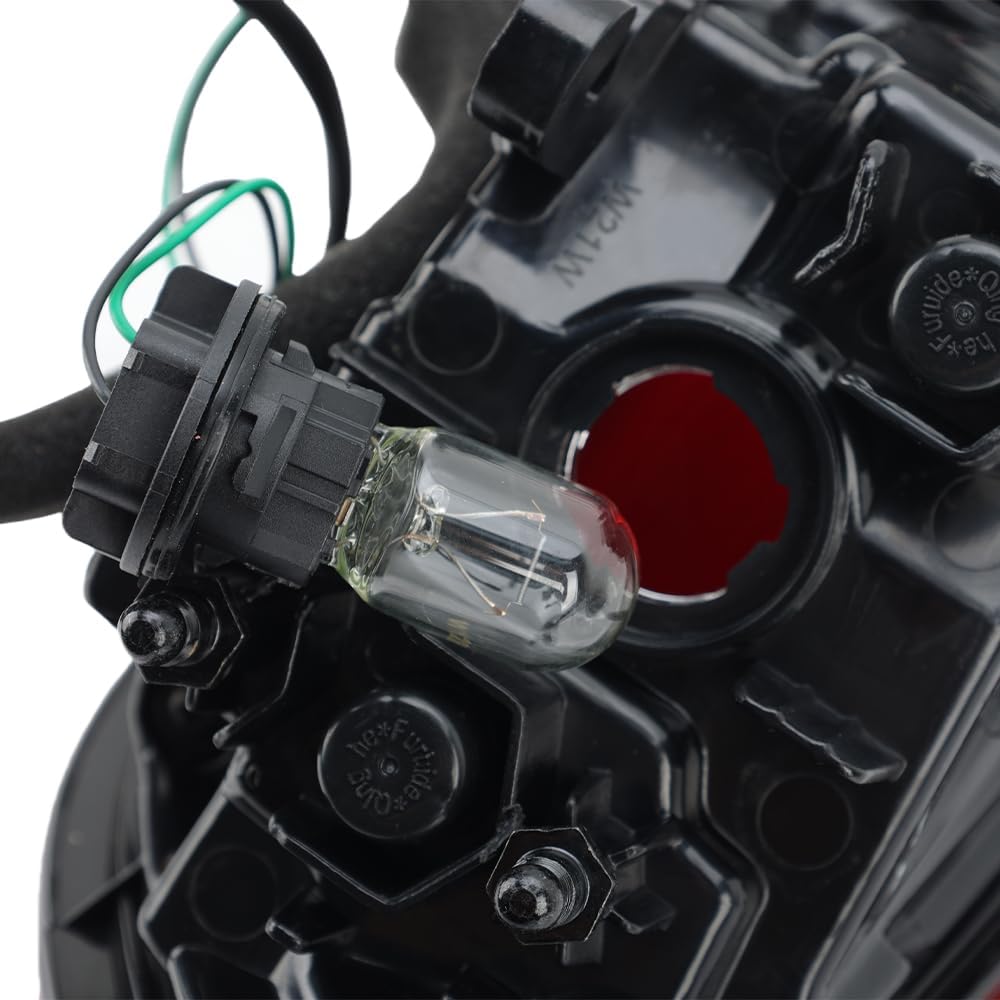 Left LED Outer Tail Light Assembly Compatible With Chrysler 200 2015-2016 Rear Brake Stop Lamp Driver Side 68110361AA CH2804109