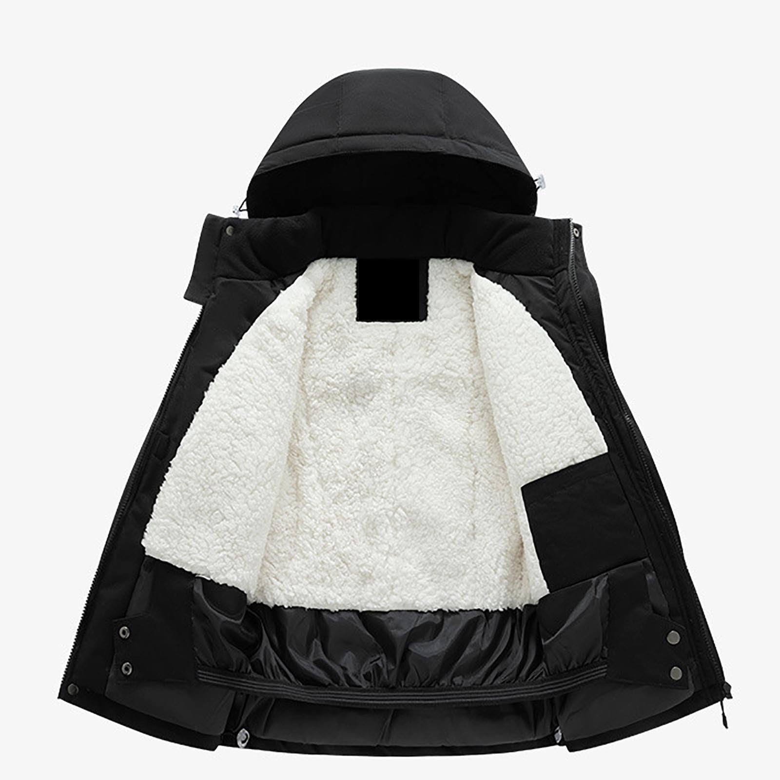 Genérico Traje de Esquí Infantil Chaqueta Pantalones Lana Múltiples Bolsillos Impermeable Abrigado Snowboard Invierno Niñas Equipación Deportiva Nieve