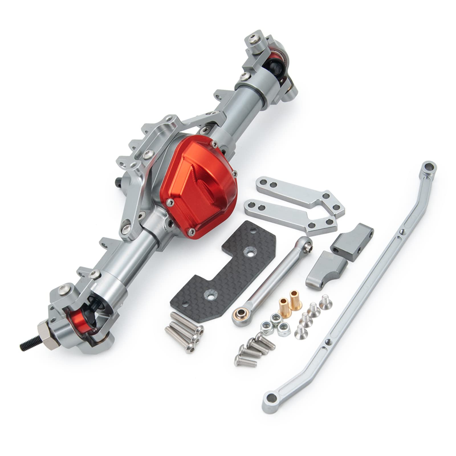 Runup RC Achsen CNC Metall RC Achsen Komplettset für 1:10 RC Crawler Axial SCX10 D90 Recat Gen 7