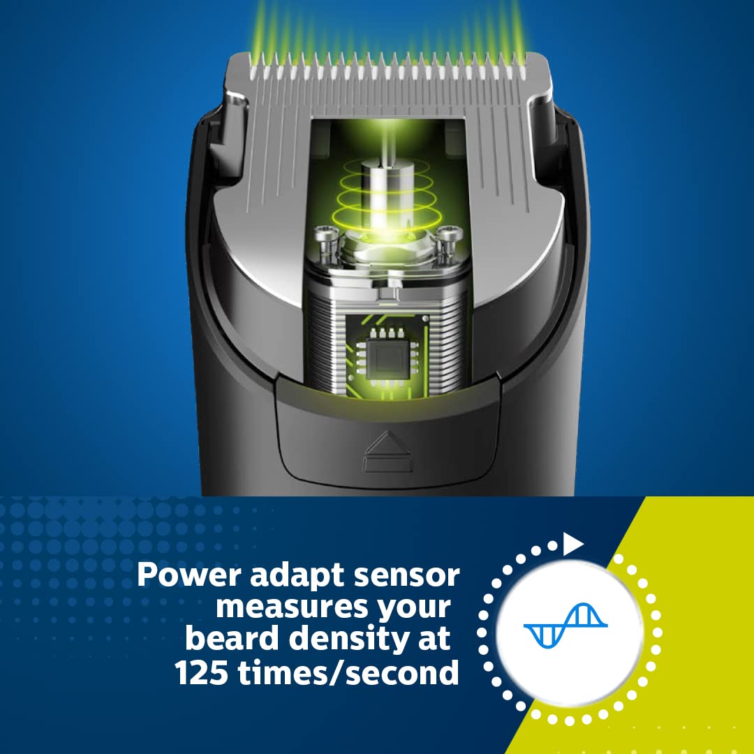Philips Multi Grooming Kit MG7707/15, 12-in-1, Face, Head and Body - All-in-one Trimmer for Men Power adapt technology for precise trimming, 90 Mins Run Time with Quick Charge - Image 3 thumbnail