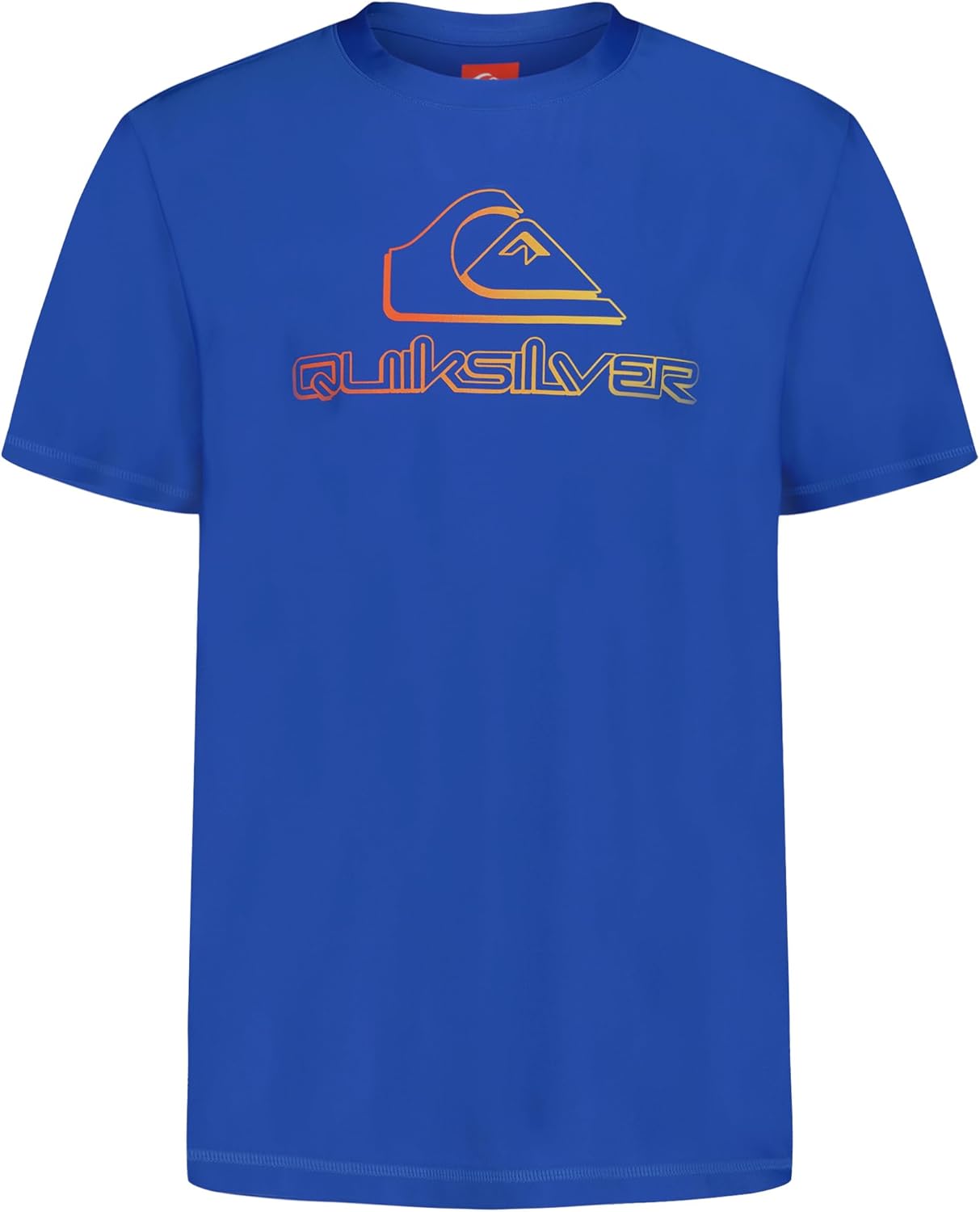 Quiksilver Boys' Short Sleeve Rashguard Surf Shirt with UPF 50+ Sun Protection, Kid's Swim Top