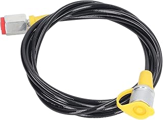 2M/6Ft Hydraulic Test Hose, Nylon Aromatic Fiber Polyurethane Material, Pressure 630Bar, M16 X 2 1/4Bsp for Conducting Fluid Media in Pipes