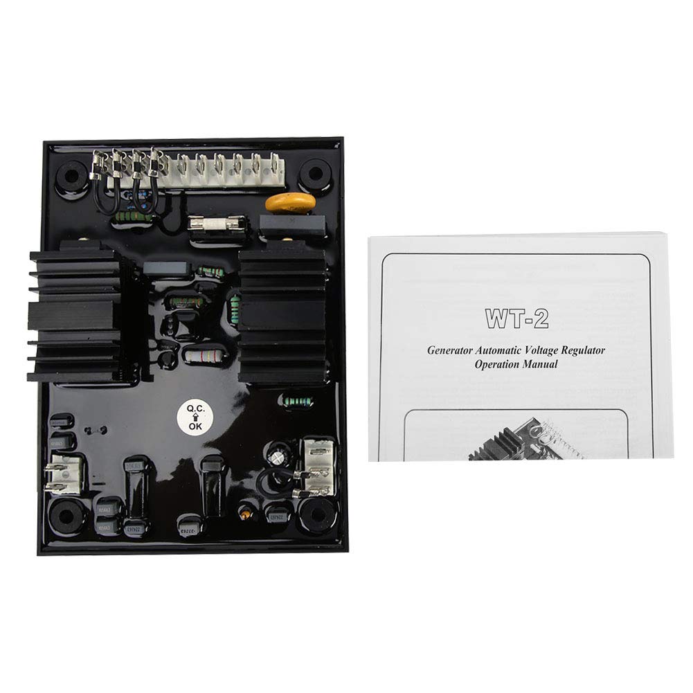 Brushless Generator Genset Parts 170 510VAC Adjustable Automatic Voltage Regulator Control WT 2 Electrical for 170 510VAC Brushless Generator
