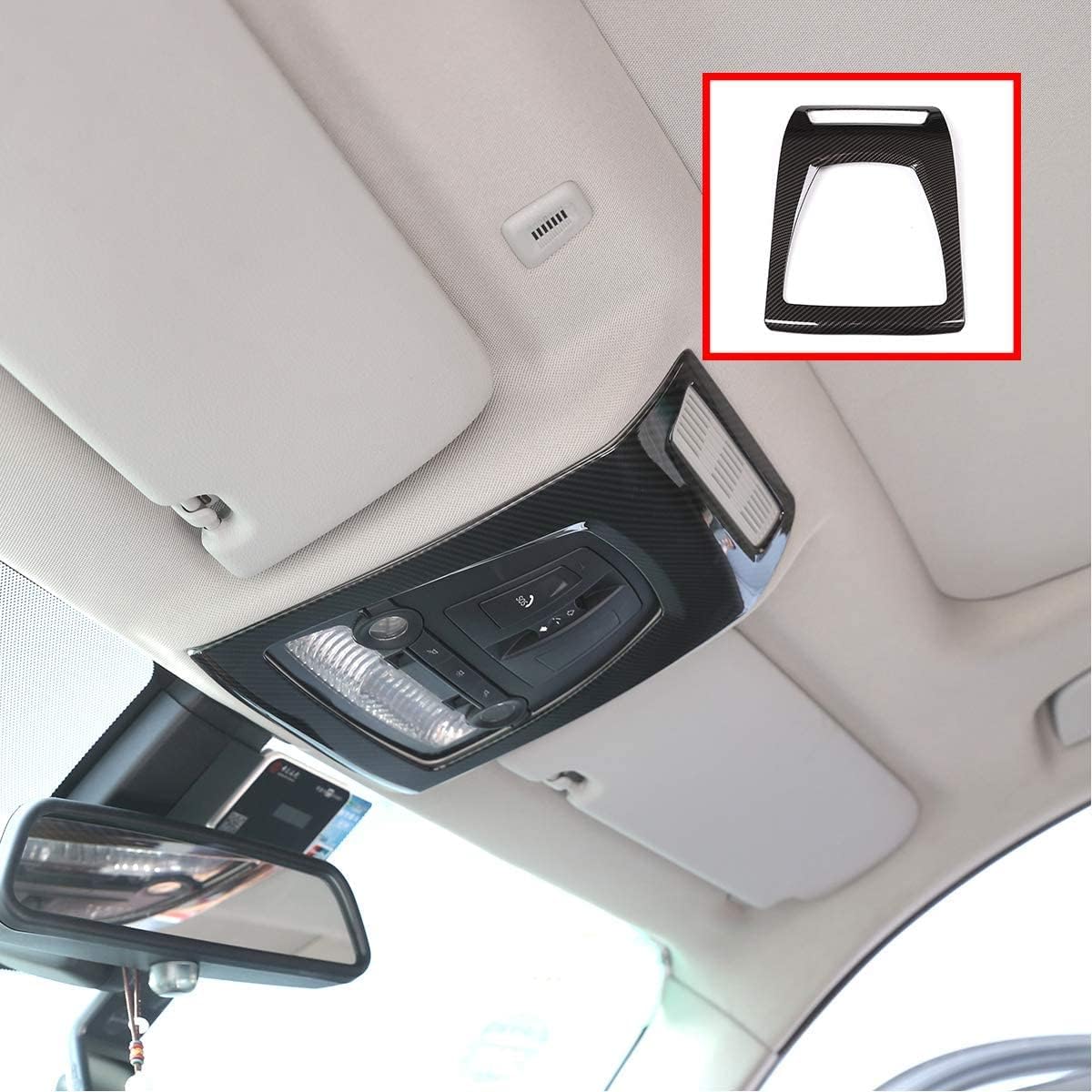 ABS Chrome for BMW X3 X4 5 Series f10 f25 f26 2014-2017 Car Interior Front Reading Light Frame Cover Trim Accessories