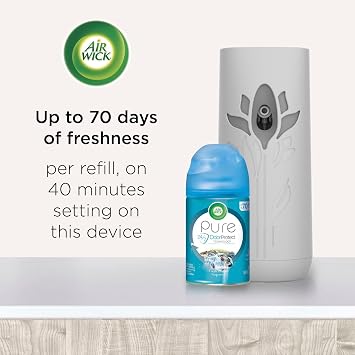 Air Wick Automatic Air Freshener Spray Gadget + 2refill Kit,Summer Delights