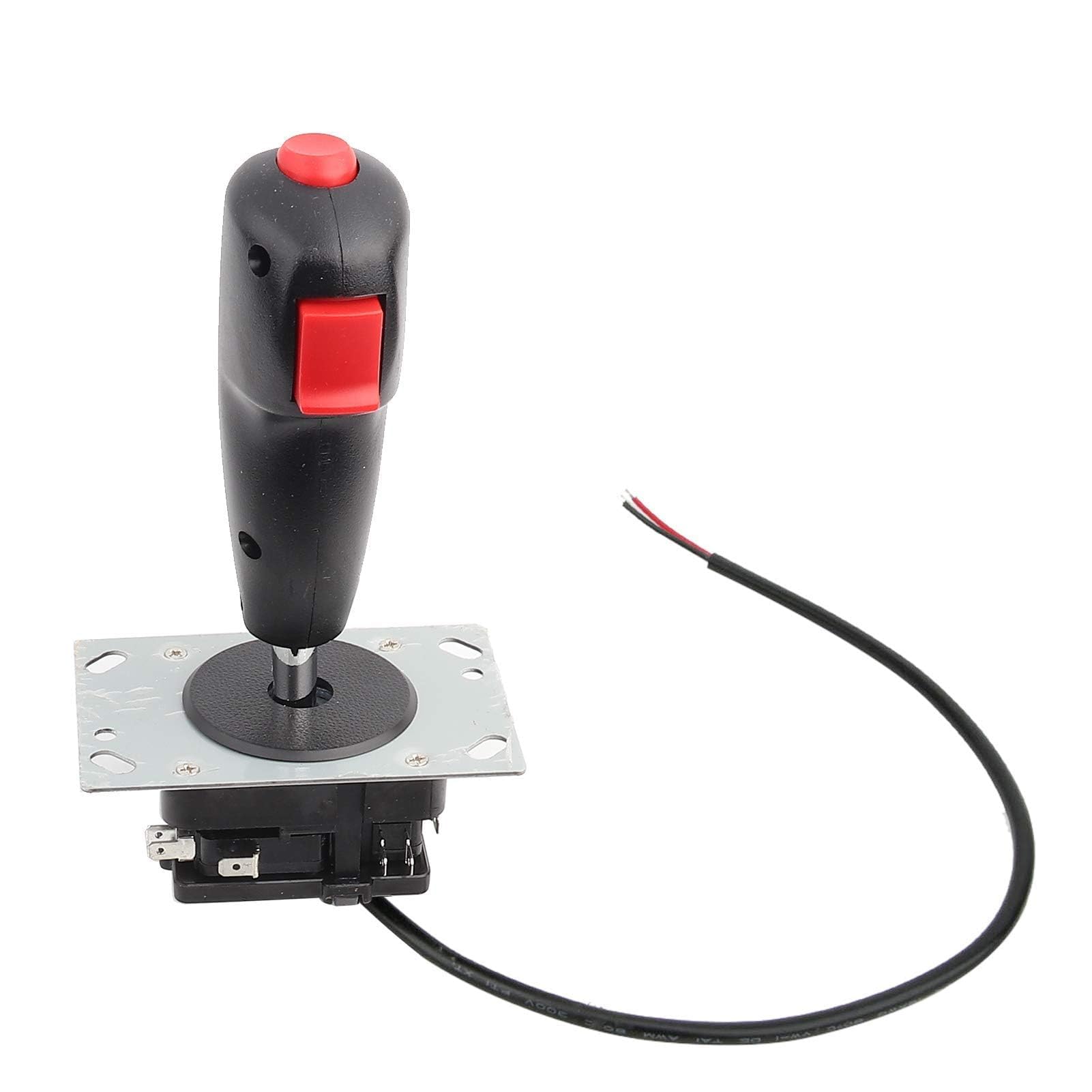 Joystick d'arcade, Joystick de vol à 8 voies avec gâchette et bouton de tir supérieur, kit de contrôleur de jeu 8 voies pour jeu d'ordinateur