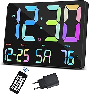 Grande orologio da parete per anziani thumbnail classifica