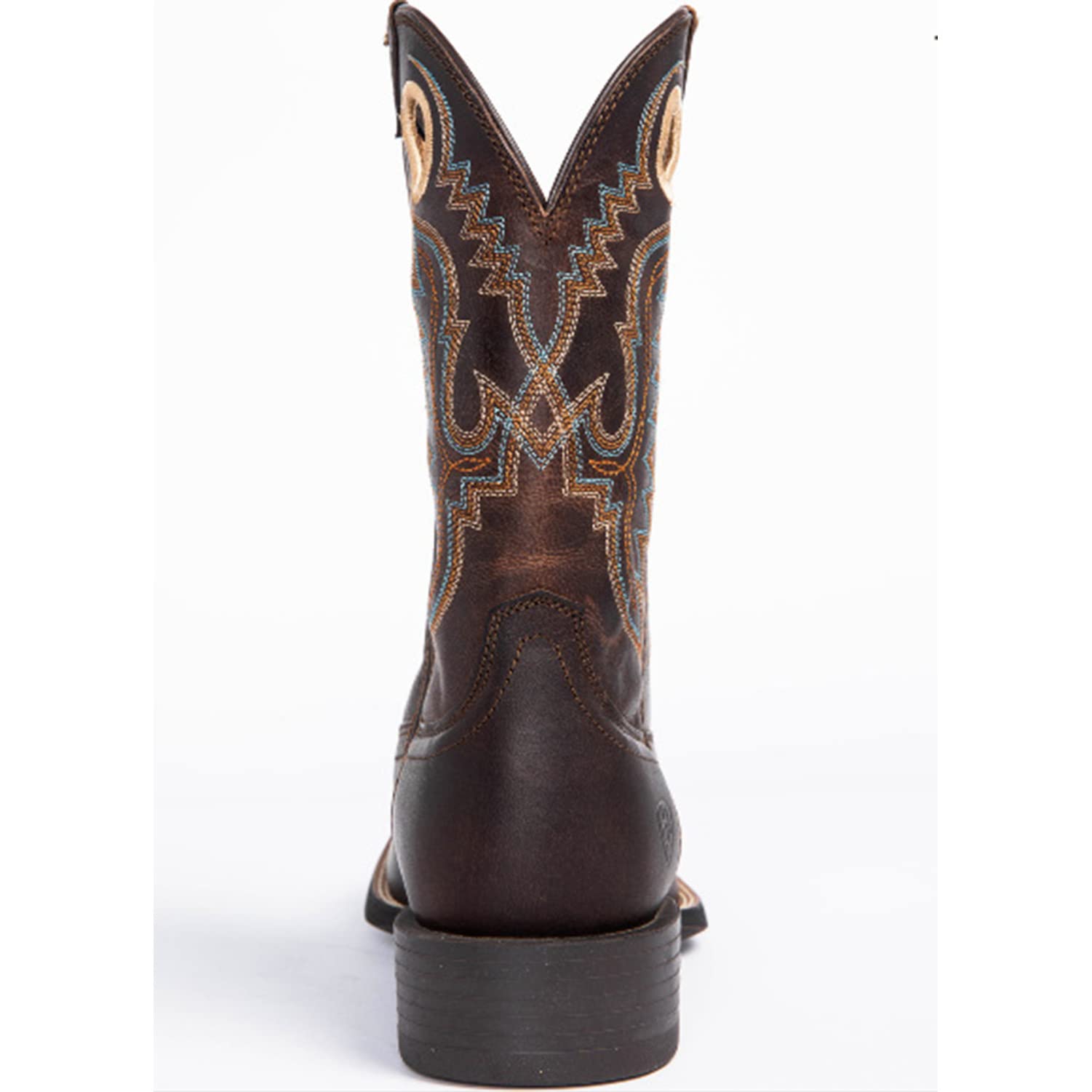 Buty kowbojskie dla mężczyzn, wciągane, kwadratowe noski, zachodnie buty do jazdy konnej, pracy, polowania, wędrówek i trekkingu, wzór do kolan