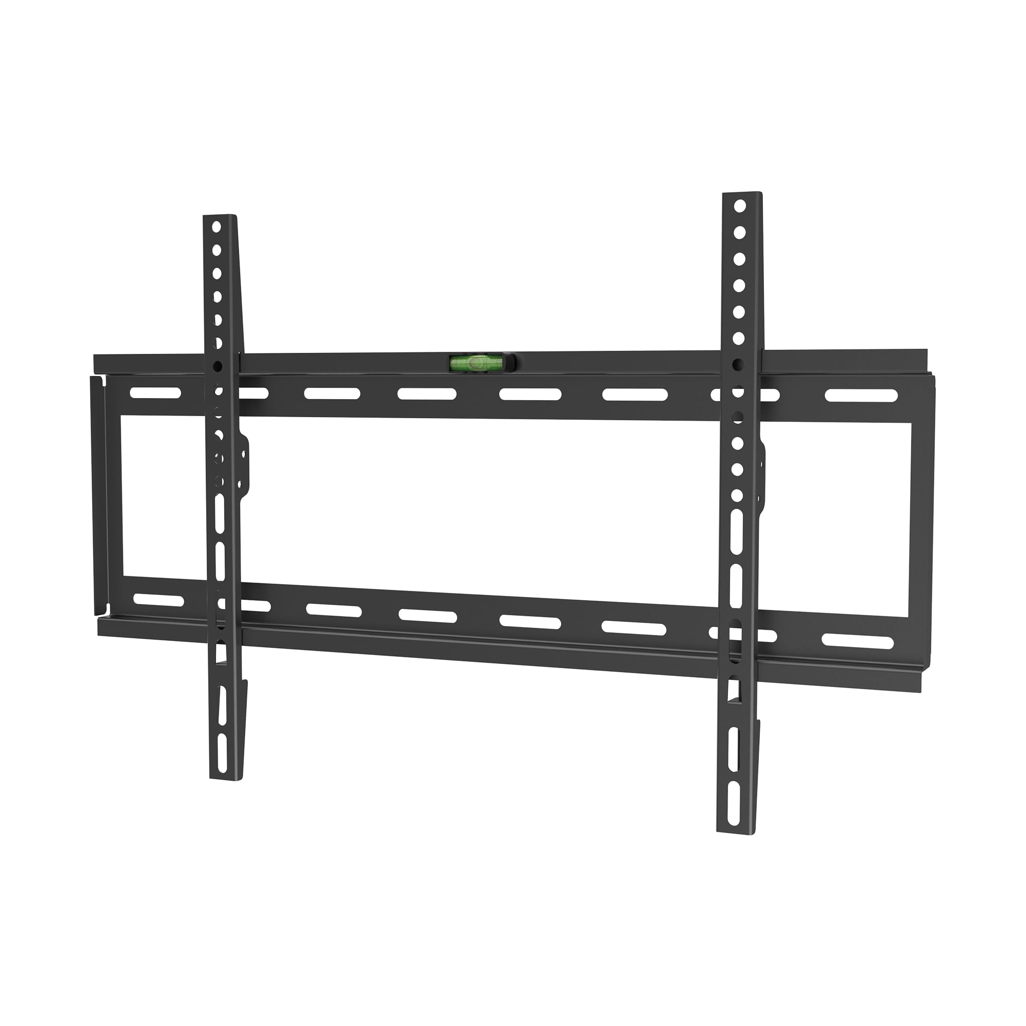 SLx TV Wall Bracket Fixed Slim for 37 to 80 Inch, Ultra Low Profile 25mm, Max VESA 600 x 400, 50kg Heavy Duty Flat Screen Wall Mount for LED LCD TVs with Built In Spirit Level & Wall Fixing Kit