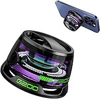 Vista 1 de Altavoz Bluetooth magnético multifuncional G200 con luz RGB, altavoz magnético inalámbrico impermeable para teléfonos, tabletas, computadoras
