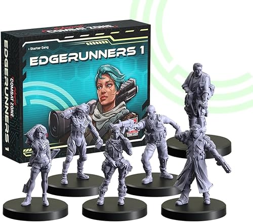 Miniatura 9 de Monster Fight Club Cyberpunk Red Combat Zone Juego de Mesa Expansión Zoners Starter Gang