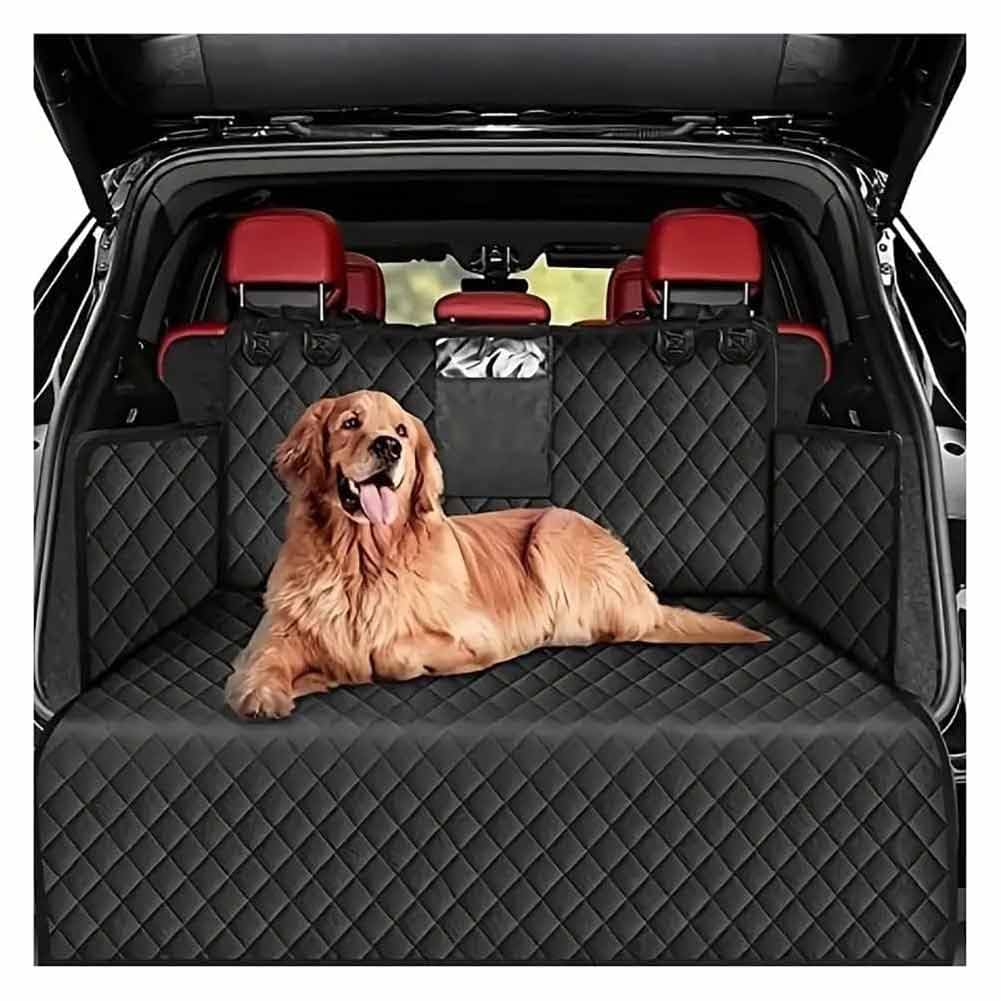 Copribagagliaio Auto Cane per Dodge Journey Hornet, Telo Protezione Bagagliaio Cani Impermeabile con Paracolpi Copertura Sedile Posteriore