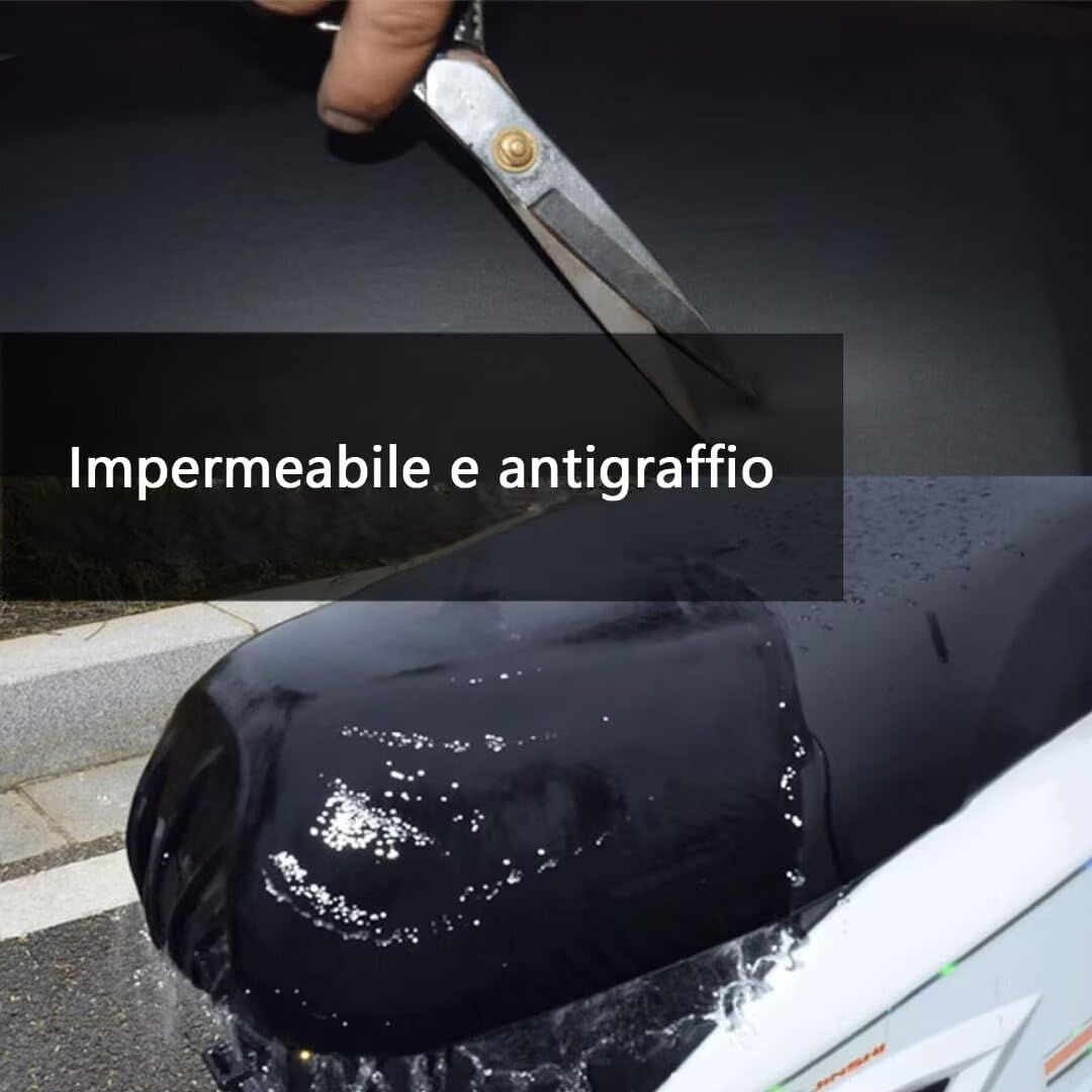 Telo Coprisella Impermeabile Per Moto E Scooter – Universale 120x75 Cm – In Tessuto Oxford Per KYMCO Like 125 E Altri Modelli