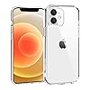 Amazon Basics Shockproof and Protective Case For iPhone 12 mini, Crystal Clear