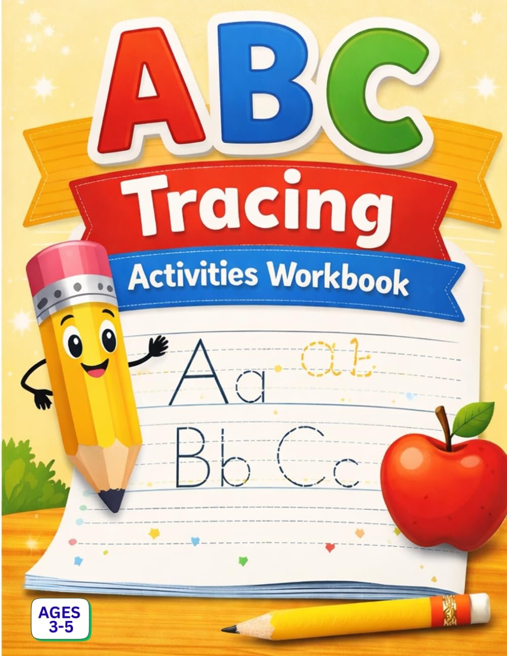 ABC Tracing Activities Workbook: A Handwriting Practice Workbook Focused on ABC Letter Recognition, Pencil Control, Early Learning Skills, and ... for Preschool & Kindergarten Ages 3–5 /
