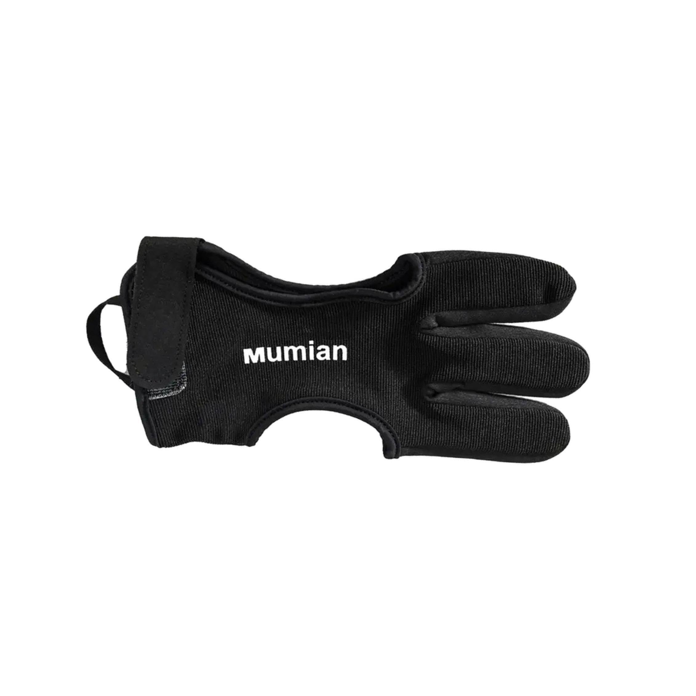 KIXZSAZ Kids Archery Gloves Three Finger Gloves With Grip Left Right Hand Crafted High Elastic Materials Ensuring Secure And Comfortable Fit Archery Finger Tabs Guard Grip Protector, Black, S