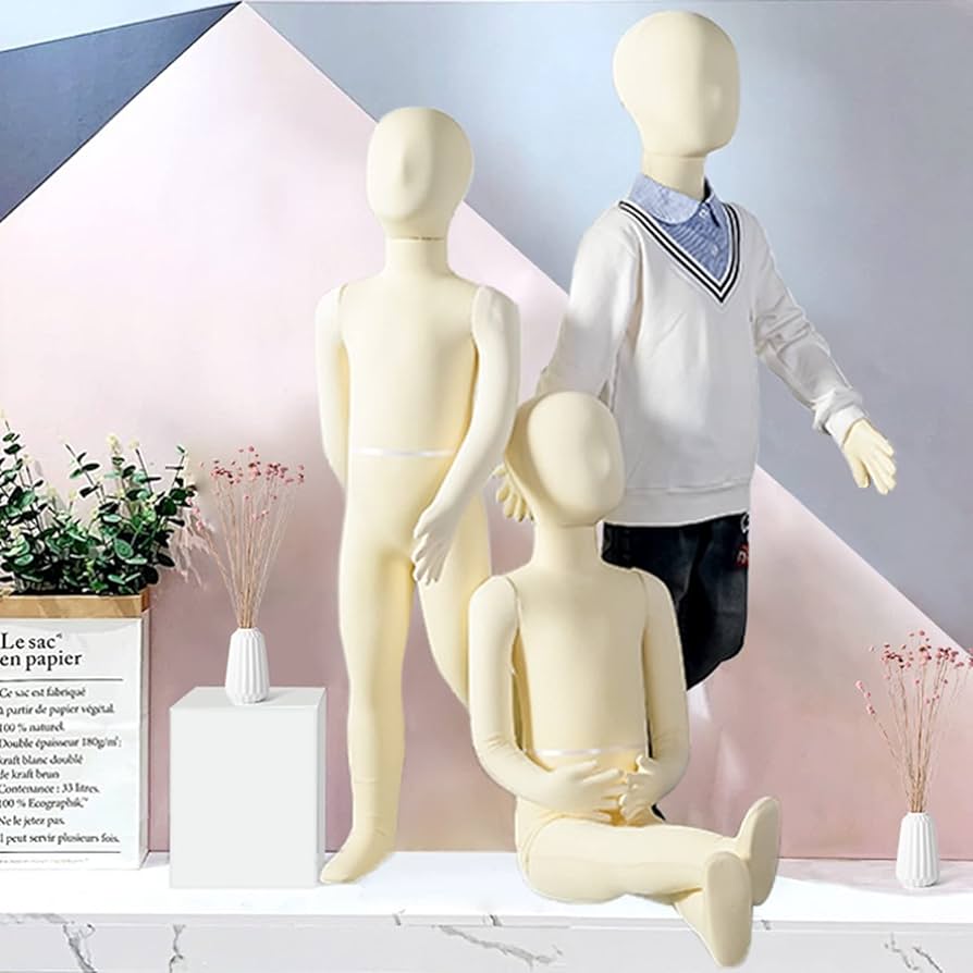 【美品/2体セット】子供トルソー 可動式腕付き (2歳/6歳) 美品/2体セット】子供トルソー 可動式腕付き (2歳/6歳) トルソー