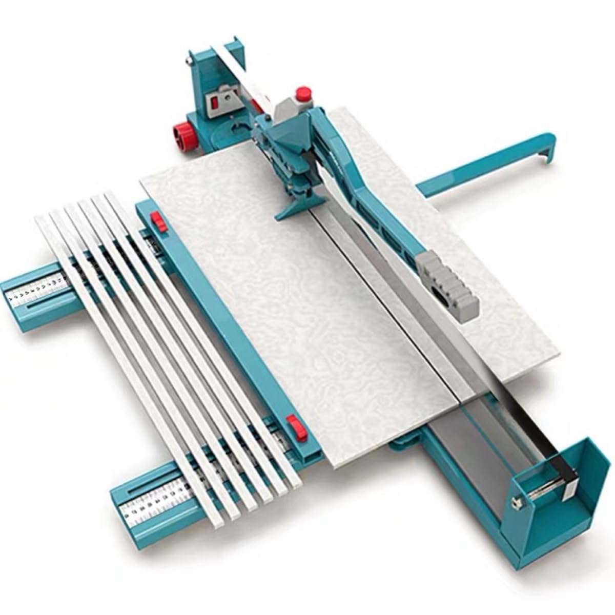Cortador manual de azulejos, máquina de corte de azulejos de precisión con ruedas, ancho de corte de 47 pulgadas para azulejos de pared