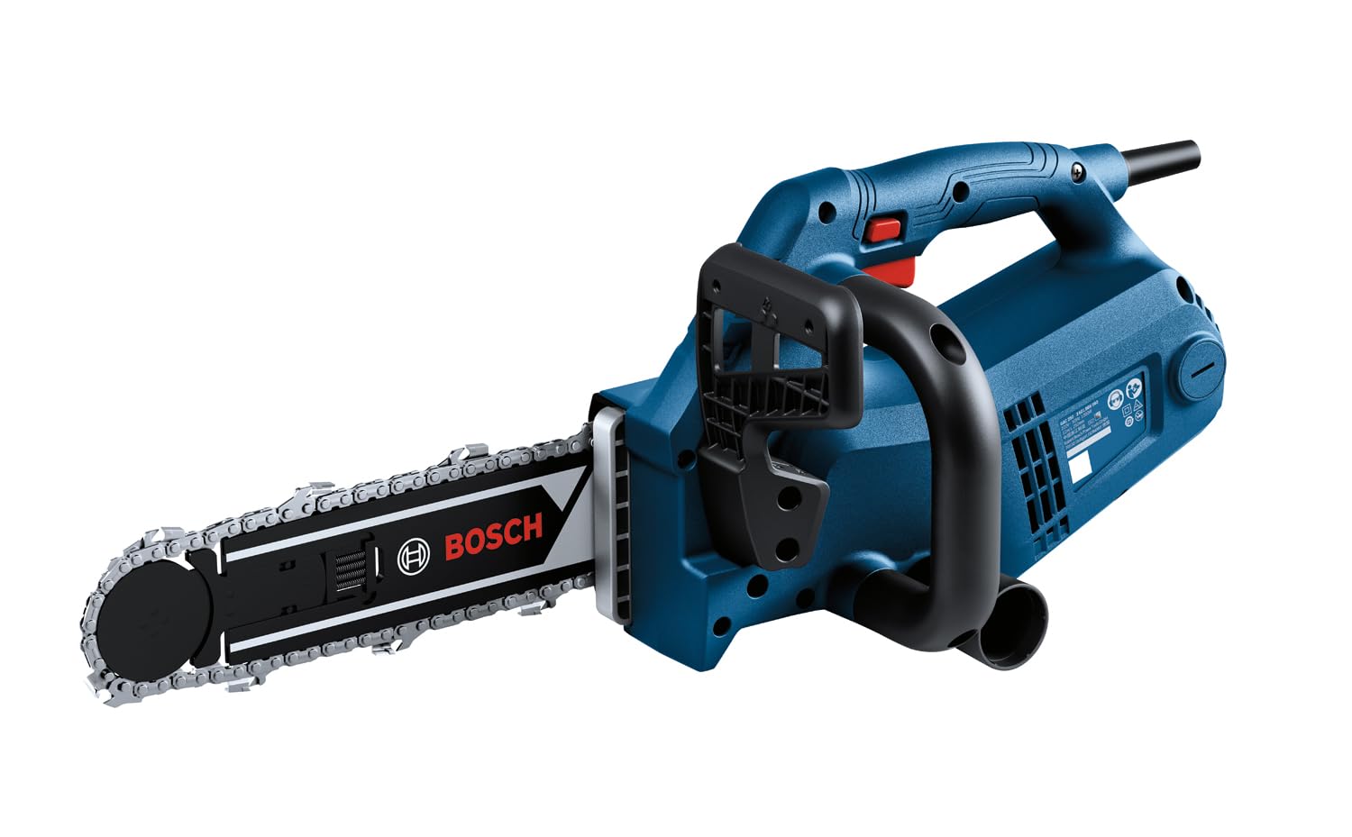 Bosch Professional: piła do bloczków z betonu komórkowego GAC 250 (prędkość łańcucha 12 m/s, rozmiar łańcucha 3/8 cala, długość prowadnicy 250 mm)