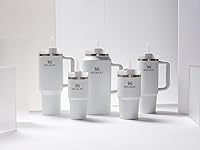 Vista 345 de STANLEY Quencher H2.0 Vaso Térmico con asa y pajilla, 64 onzas, tapa Flowstate de 3 posiciones, gran capacidad para viajes y deportes, vaso de acero