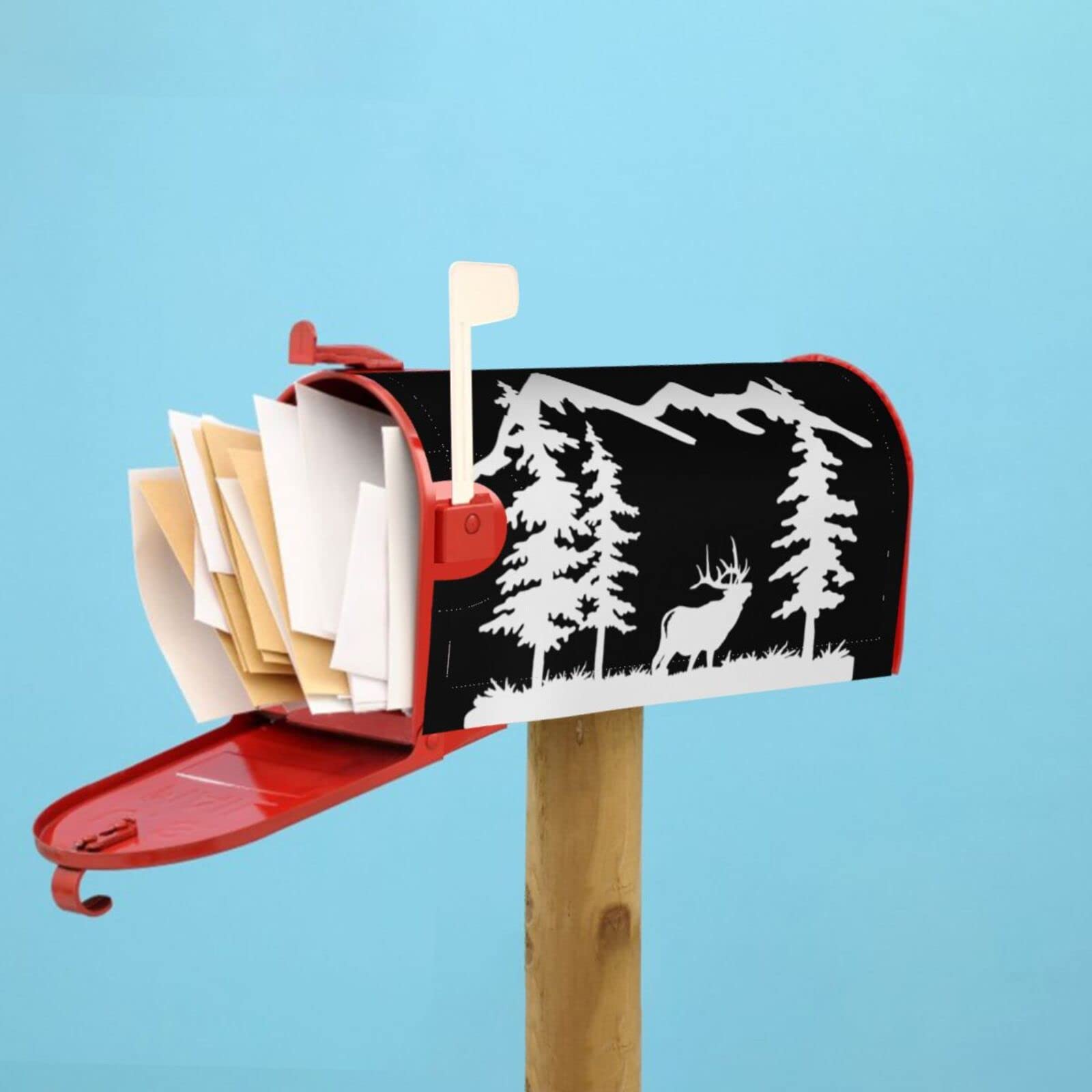 Joyidec Christmas Star Bethlehem Mailbox Cover - Magnetic Waterproof Wrap For Standard Mailboxes