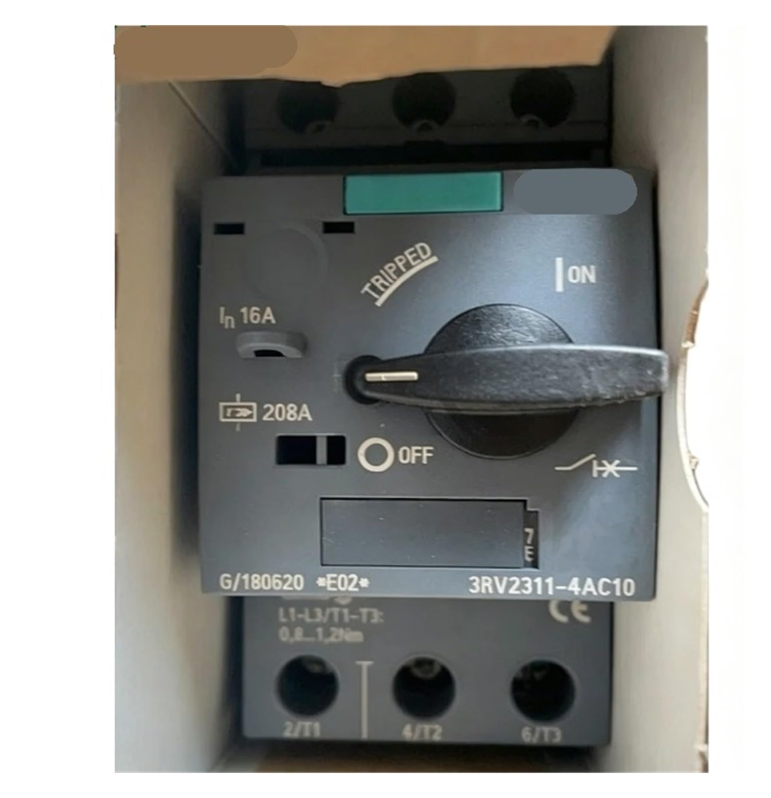 Disjoncteur 3RV2311-4AC10 évitez les pannes et surcharges de moteur