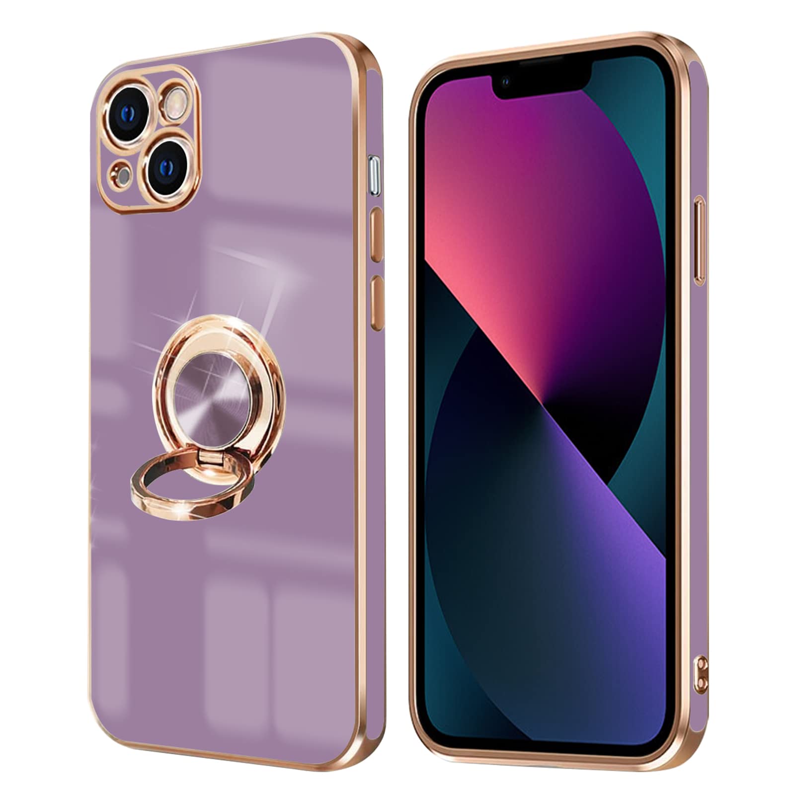 Amazon.co.jp: iPhone 13 ケース リング付き アイフォン13 リング  